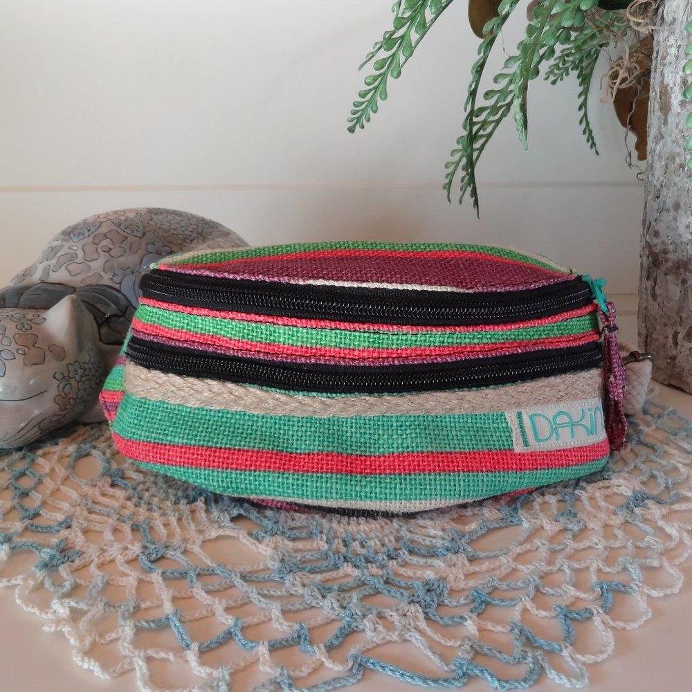 Dakine 100% jute fanny pack crossbody belt bag